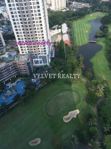 Dijual Apt The Mansion Kemayoran 2 BR luas 85m2 Semi Furnish View Golf #VR613 #VR613