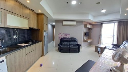 Disewakan Apartemen The Mansion Kemayoran 2BR Luas 70m2 #VR480