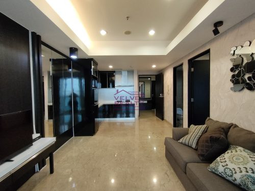 Disewakan Apartemen Royale Springhill Residences Kemayoran 1BR Luas 79m2 #VR950